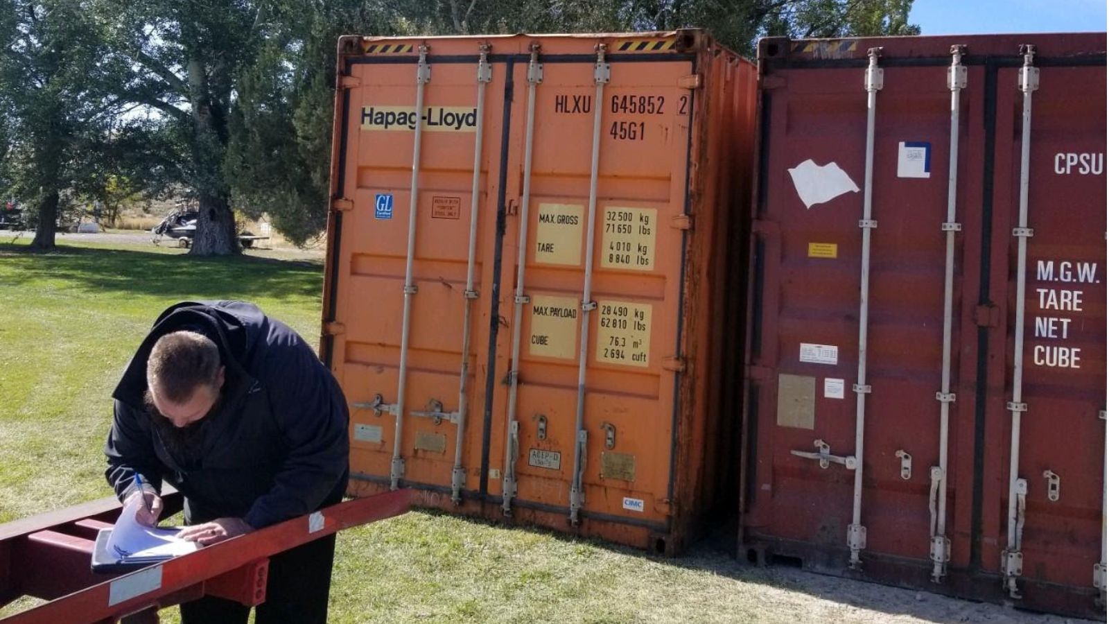 shipping container delivered in Jersey City NJ